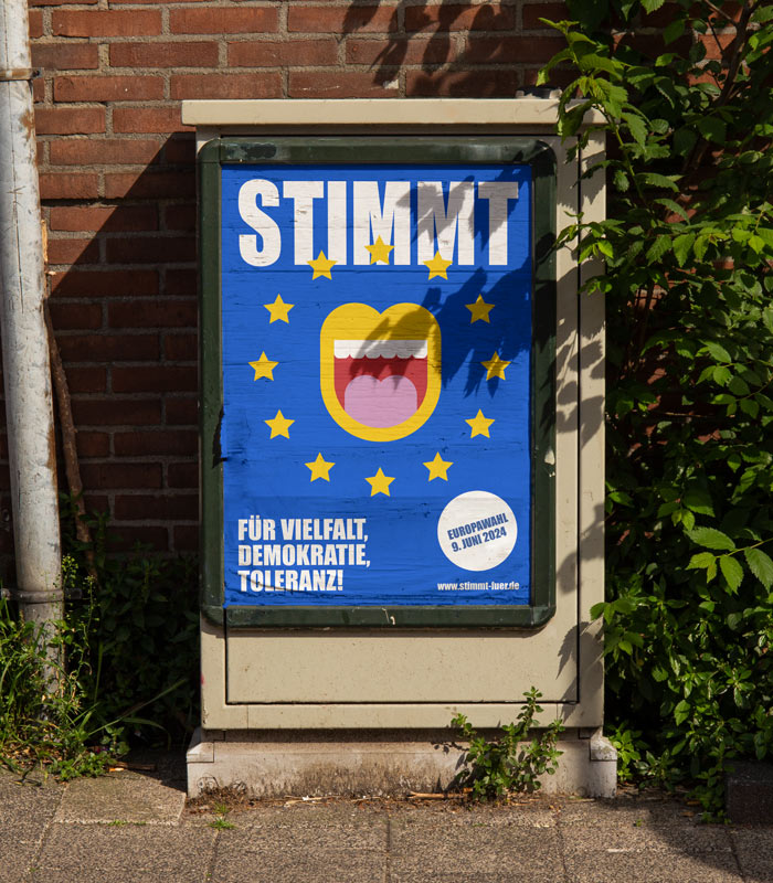 STIMMT-Plakat-Europawahl